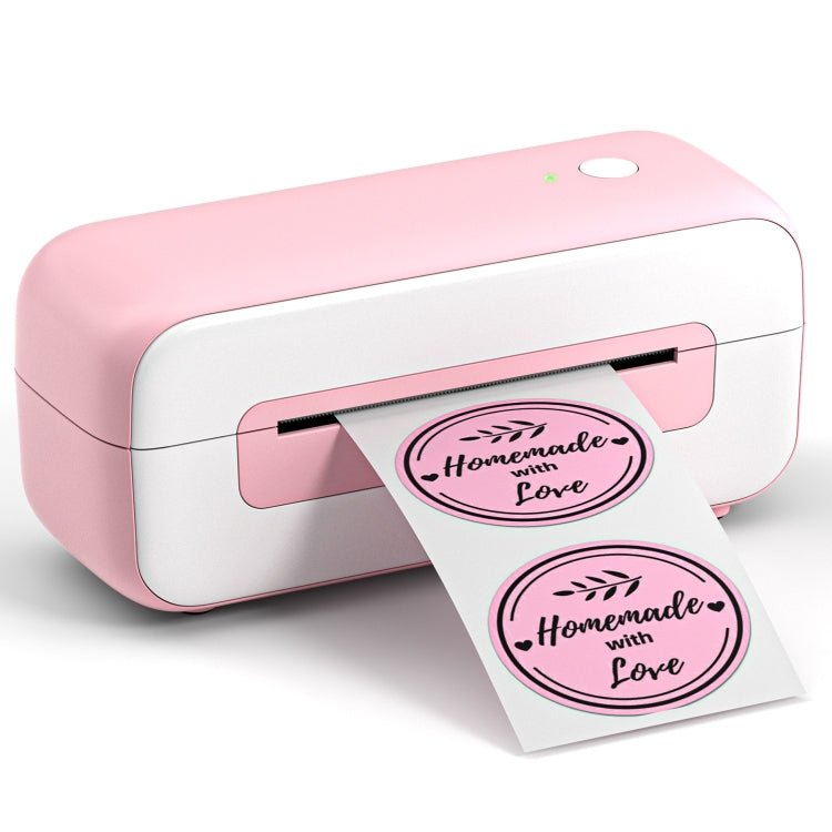 Phomemo PM246S Address Label Printer Thermal Paper Express E - Manifest Printer, Size: US(Pink) - British D'sire Main image