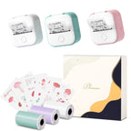 Phomemo T02 Gift Box Phone Bluetooth Mini Printer Photo Thermal Printer Family Student Wrong Question Printer(Pink) - British D'sire