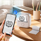 Phomemo T02 Standard Error Mini Pocket Small Portable Bluetooth Phone Photo Label Thermal Printer(Blue) - British D'sire