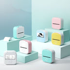 Phomemo T02 Standard Error Mini Pocket Small Portable Bluetooth Phone Photo Label Thermal Printer(Blue) - British D'sire