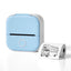 Phomemo T02 Standard Error Mini Pocket Small Portable Bluetooth Phone Photo Label Thermal Printer(Blue) - British D'sire