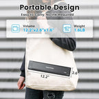 Phomemo TP81 A4 Wireless Thermal Printer Tattoo Template Printer(Black) - British D'sire