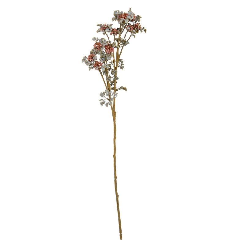 Pink Berry Spray Artificial Flower Stem - Artificial Plants & Trees - British D'sire