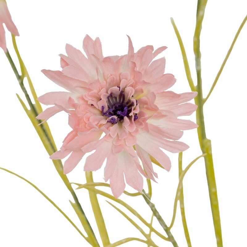 Pink Cornflower Stem Artificial Flower Stem - Artificial Flowers & Stems - British D'sire