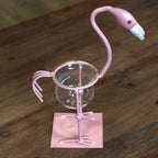 Pink Metal Flamingo 2 - Figurines - British D'sire