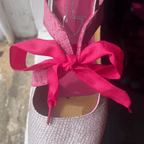 Pink Ribbon – Interchangeable Shoe Ribbon - Accessories - British D'sire