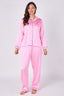 Pink Satin Pj Set - Loungewear - British D'sire
