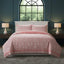 Elegant Floral Duvet Set Modern Flower Pattern Bedding for Home Decor - Super King - Pink