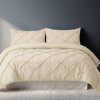 Pintuck Duvet Cover Set - British D'sire