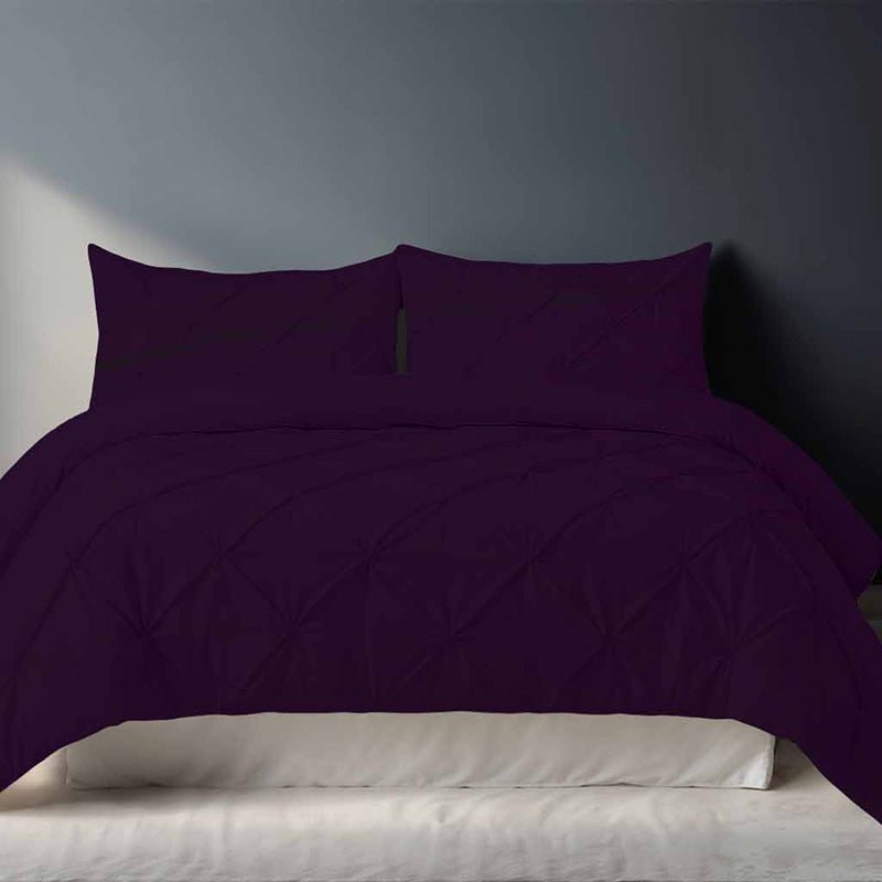 Pintuck Duvet Cover Set - British D'sire