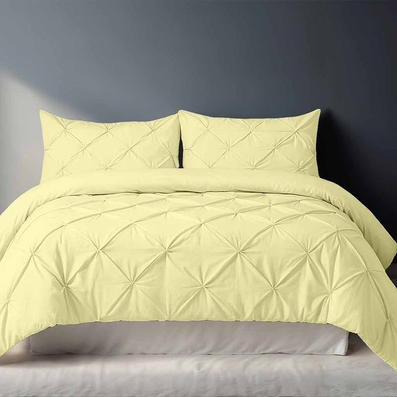 Pintuck Duvet Cover Set - British D'sire