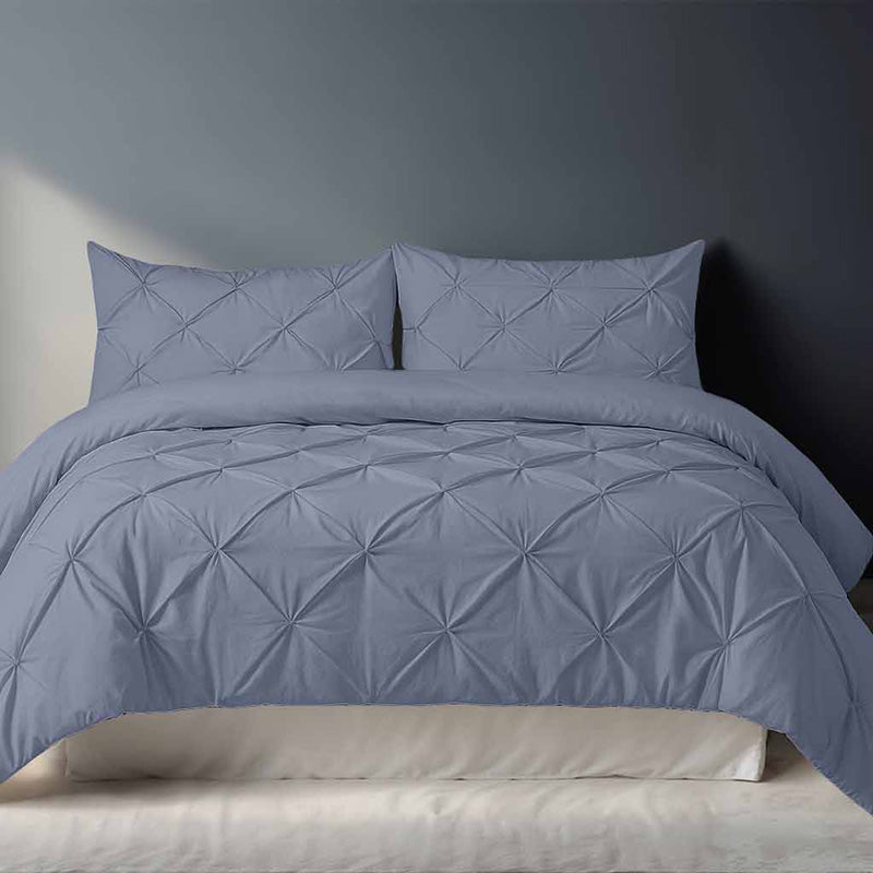Pintuck Duvet Cover Set - British D'sire
