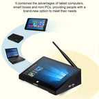 PiPo X10 10.8 inch All-in-One Mini PC, 4GB+64GB, Android 7.1 RK3399 6-Core, US Plug - British D'sire