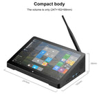 PiPo X10S 10.1 inch All-in-One Mini PC, 12GB+256GB, Windows11 Intel Alder Lake-N100 Quad Core, US Plug - British D'sire