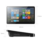 PiPo X15 11.6 inch All-in-One Mini PC, 8GB+256GB, Windows 10 Home Intel Core i3-5005U Dual Core, US Plug - British D'sire