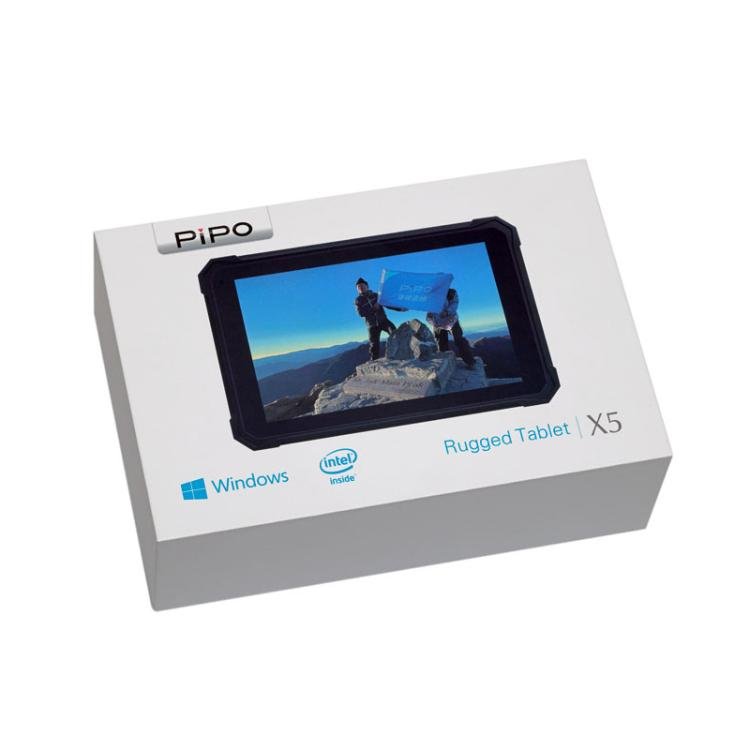 PiPo X5 8 inch IP67 Rugged Tablet PC, 6GB+128GB, Windows11 Intel Celeron N4120 Quad Core, US Plug - British D'sire