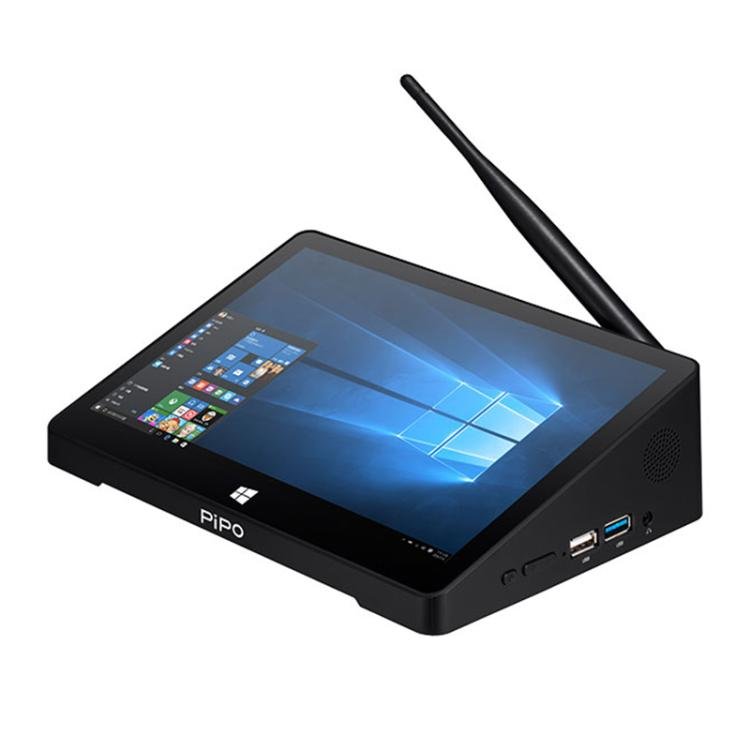 PiPo X9S 9 inch All-in-One Mini PC, 4GB+64GB, Windows10 Intel Celeron J4005 or N4105 Random CPU Delivery, US Plug - British D'sire