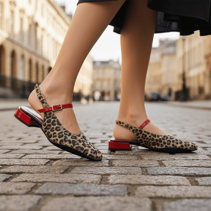 Pirot - leopard flat - Flats - British D'sire