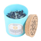 Pisces Gardenia Gemstone Zodiac Candle - British D'sire