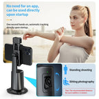 Pixel A200 Auto Tracking Gimbal Stabilizer 360 Degree Rotation Selfie Stick With Fill Light Set 2 - British D'sire