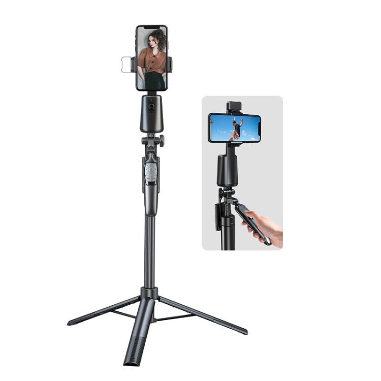 Pixel A200 Auto Tracking Gimbal Stabilizer 360 Degree Rotation Selfie Stick With Fill Light Set 3 - British D'sire Main image