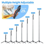 Pixel ST2 1.6m Anti Shake Selfie Stick Head Tripod Handheld Portable Folding Remote Control Outdoor Photo Stands(With Bluetooth Remote Control) - British D'sire