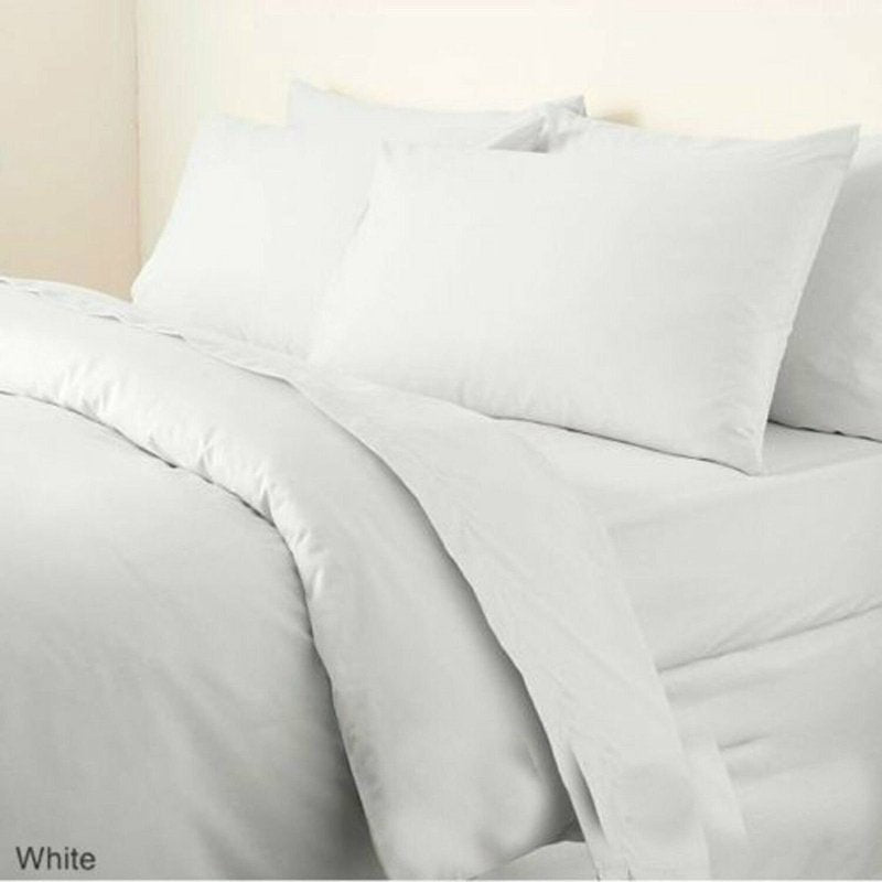 Plain Duvet Quilt Cover with Pillow Case Bedding Set Single Double King All Size - Home, Furniture & DIY:Bedding:Bedding Sets & Duvet Covers - British D'sire