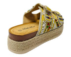 Platform Beaded Buckle Strap Flat Sandals - Sandals - British D'sire