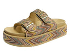 Platform Buckle Strap Sandals - Sandals - British D'sire
