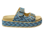 Platform Buckle Strap Sandals - Sandals - British D'sire