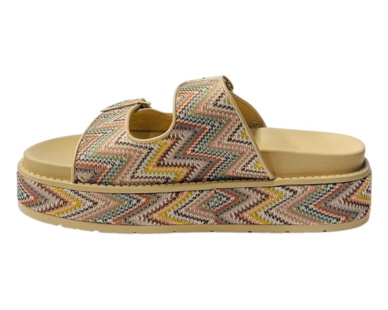 Platform Buckle Strap Sandals - Sandals - British D'sire