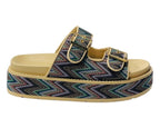 Platform Buckle Strap Sandals - Sandals - British D'sire