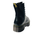 Platform Faux Leather Ankle Boots - Boots - British D'sire