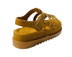 Platform Padded Strappy Sandals - Sandals - British D'sire
