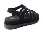 Platform Padded Strappy Sandals - Sandals - British D'sire