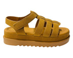 Platform Padded Strappy Sandals - Sandals - British D'sire