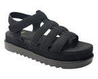 Platform Padded Strappy Sandals - Sandals - British D'sire