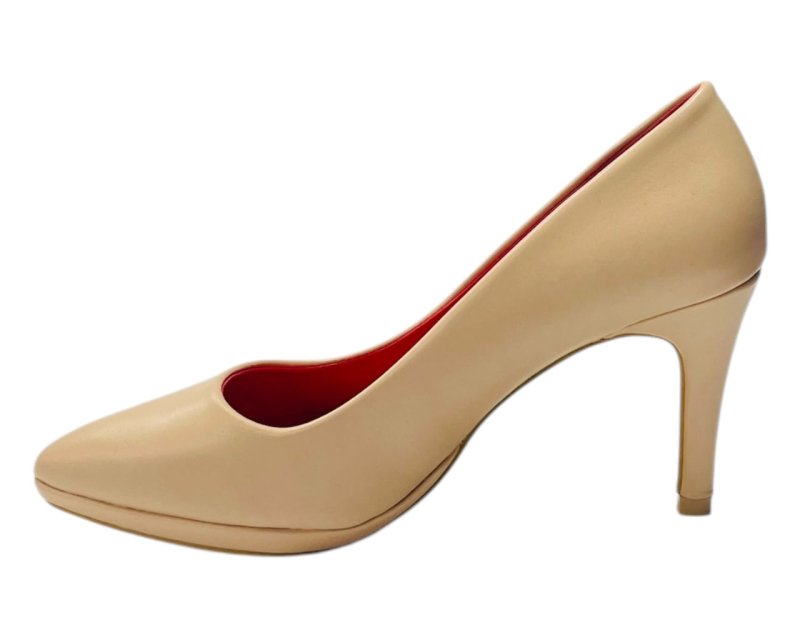 Pointed Toe Stiletto Heel Court Shoes - Court Shoes - British D'sire