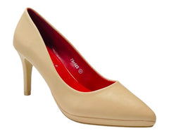 Pointed Toe Stiletto Heel Court Shoes - Court Shoes - British D'sire