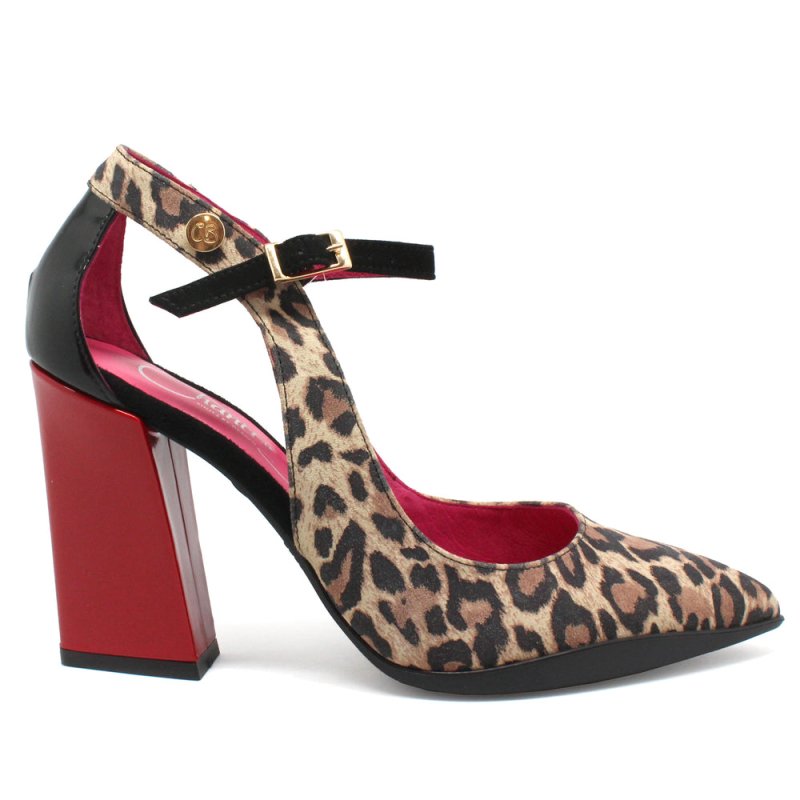 Pointure - Light Leopard high heel - Heel Shoe - British D'sire Main image