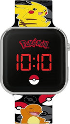Pokemon Boy's Digital Quartz Watch with Silicone Strap POK4322 - Kids watches - British D'sire