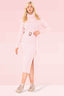 Polar Neck Jumper Dress - Dresses - British D'sire