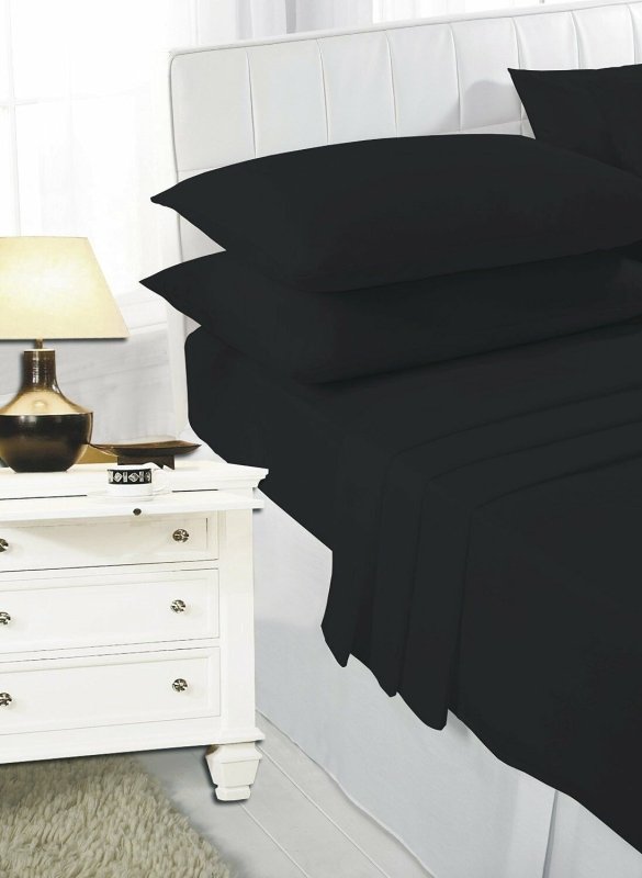 Poly Cotton Fitted Bed Sheets And Pillowcases - Home, Furniture & DIY:Bedding:Sheets - British D'sire Main image