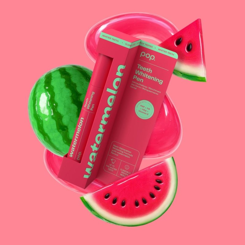 POP. Teeth Whitening Pen - Watermelon - Teeth Whitening Pen - British D'sire