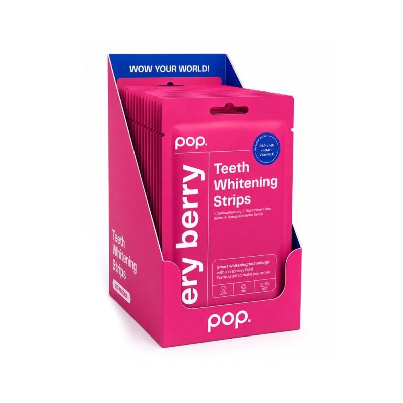 POP Teeth Whitening Strips - Very Berry Secondary image