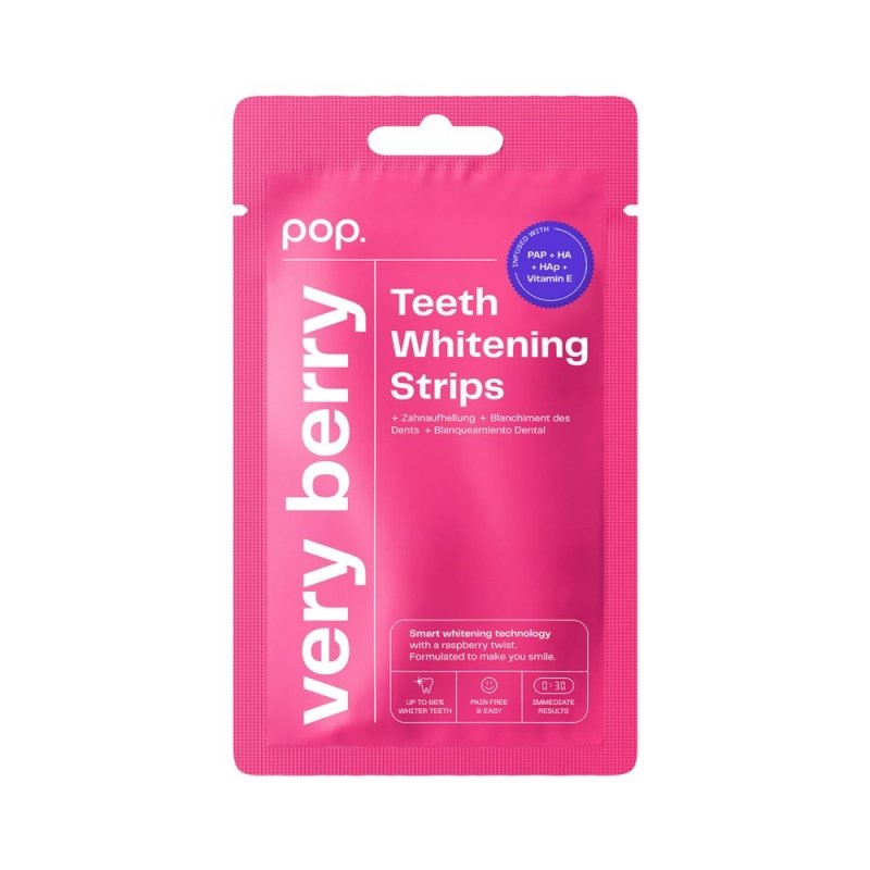 POP Teeth Whitening Strips - Very Berry - Teeth Whitening - British D'sire