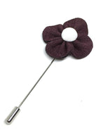 Poppy Lapel Pin, Purple - All Products - British D'sire