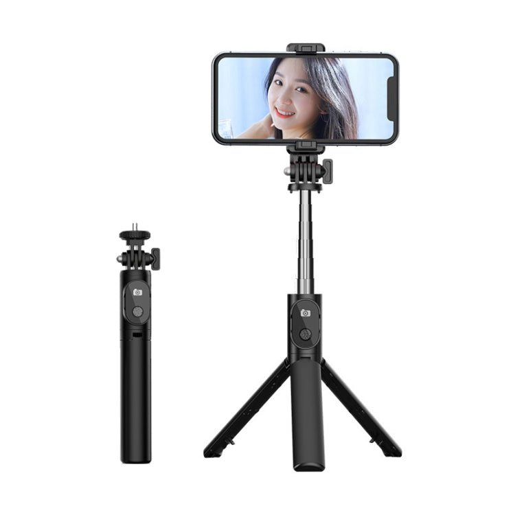 Portable 360 Degree Rotation Foldable Bluetooth Selfie Stick, Spec: P20S 72cm - British D'sire