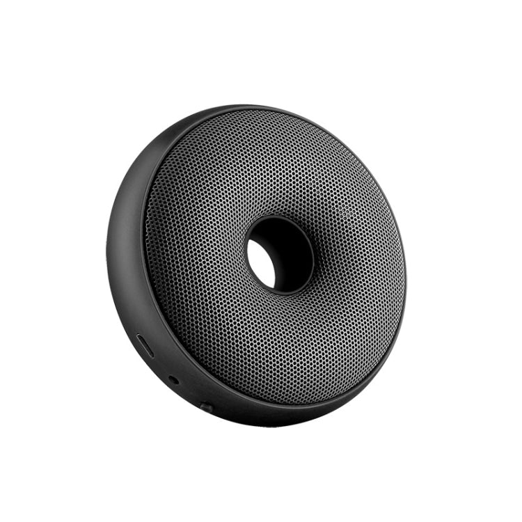 Portable Donut Electric Air Purifier Home Car Anion Ozone Deodorizer(Black) Secondary image