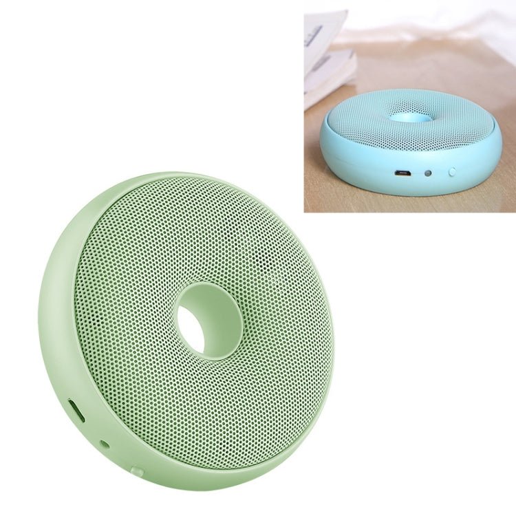 Portable Donut Electric Air Purifier Home Car Anion Ozone Deodorizer(Green) - British D'sire Main image